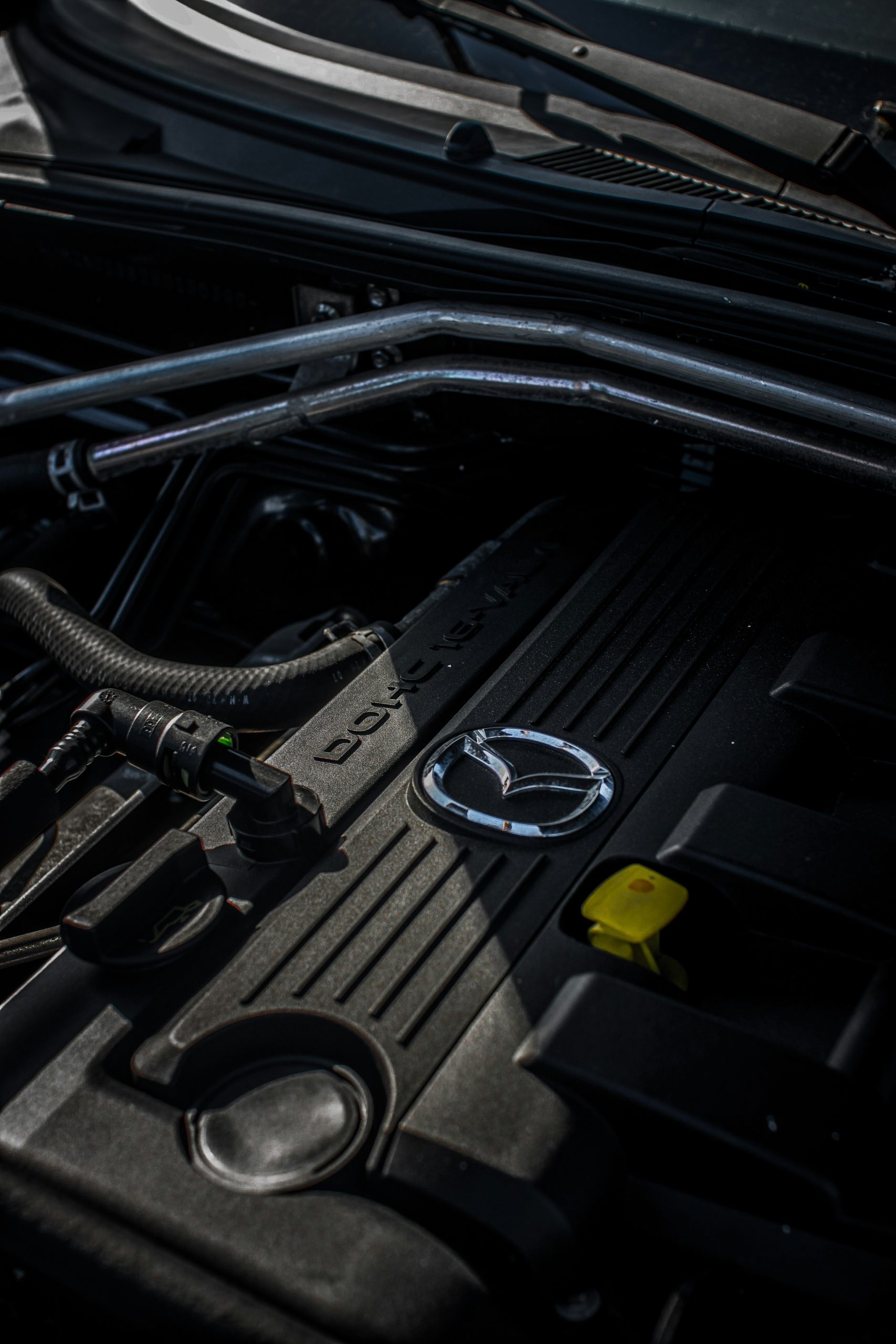 Engine Of A Mazda MX-5 NC