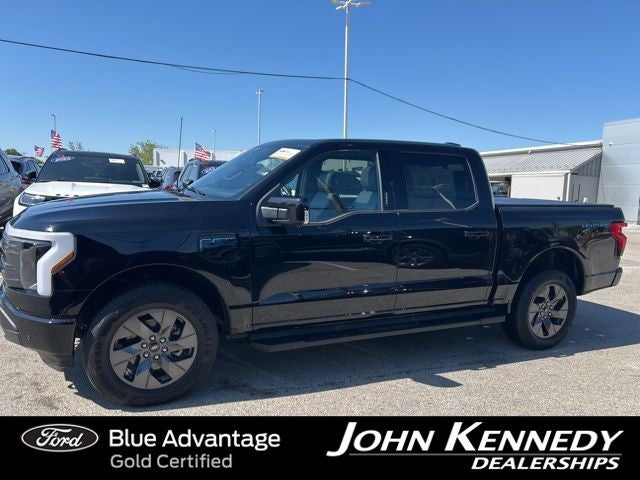 Used 2025 Ford F-150 Lightning Lariat with VIN 1FT6W5L74SWG03693 for sale in Conshohocken, PA