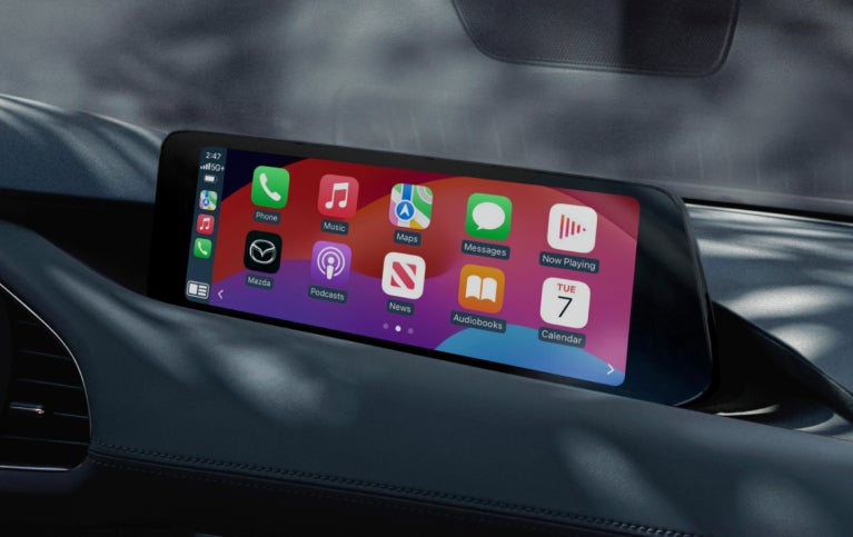 2025 Mazda 3 Sedan -Apple CarPlay Integration Feature | John Kennedy Mazda Conshohocken in Conshohocken PA