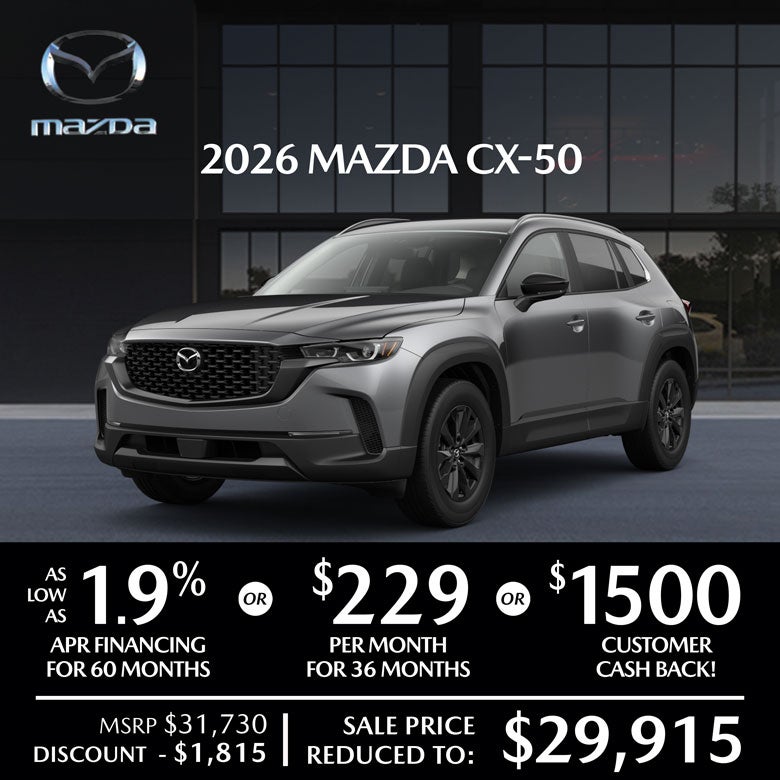 2026 MAZDA CX-50