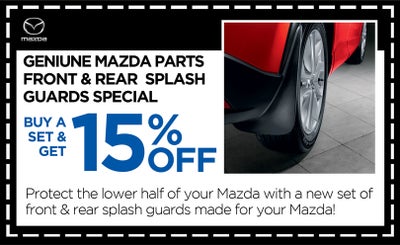 Front & Rear Mazda Splash Guards