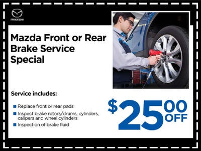 Front or Rear Brake Service Special